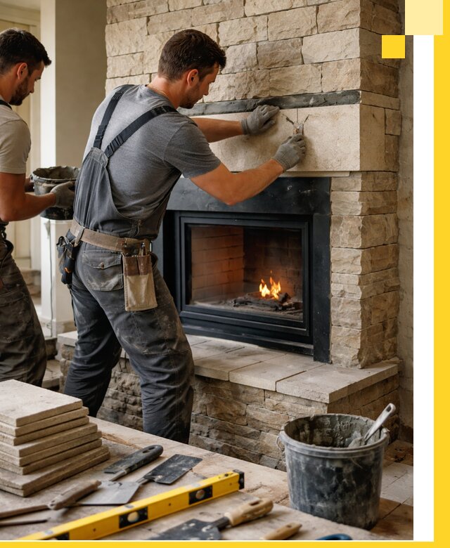 Проектирование и установка открытых каминов в Владивостоке