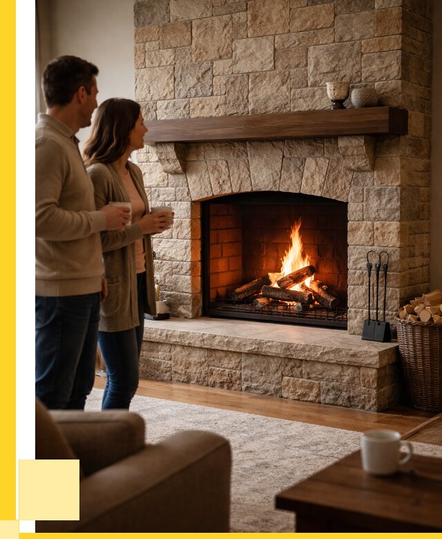 Каменные камины на заказ в Владивостоке от 182988 р. | ЭриданВлд