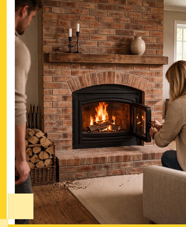 Кирпичные камины под ключ в Владивостоке от 152490 р. | ЭриданВлд