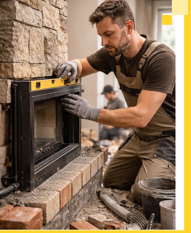 Дровяные камины под ключ в Владивостоке: монтаж, обустройство