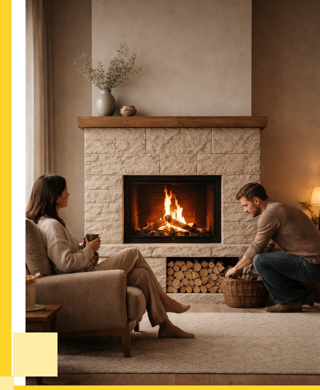 Камины для дома в Владивостоке под ключ от 152490 р. | ЭриданВлд