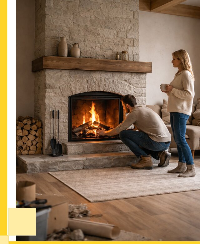 Камины для загородного дома в Владивостоке от 355810 р., ЭриданВлд