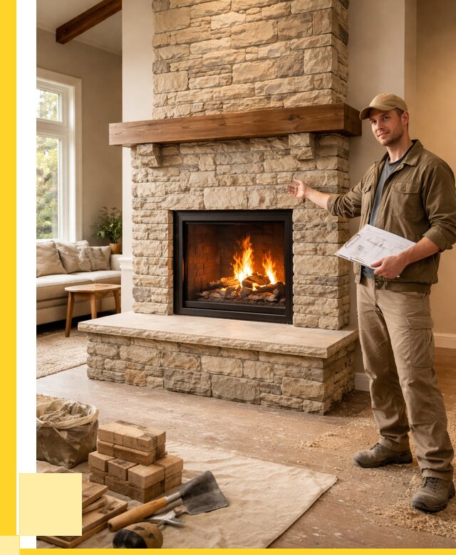 Камины под ключ в Владивостоке от 182988 р. | ЭриданВлд — установка