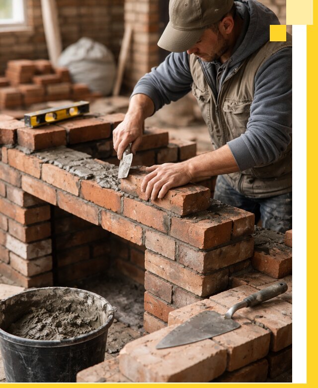 Кладка каминов под ключ в Владивостоке профессиональная отделка и монтаж