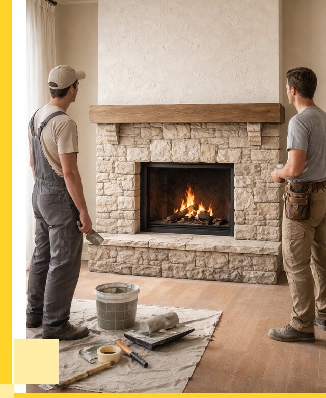 Отделка каминов в Владивостоке от 6608 р. под ключ | ЭриданВлд