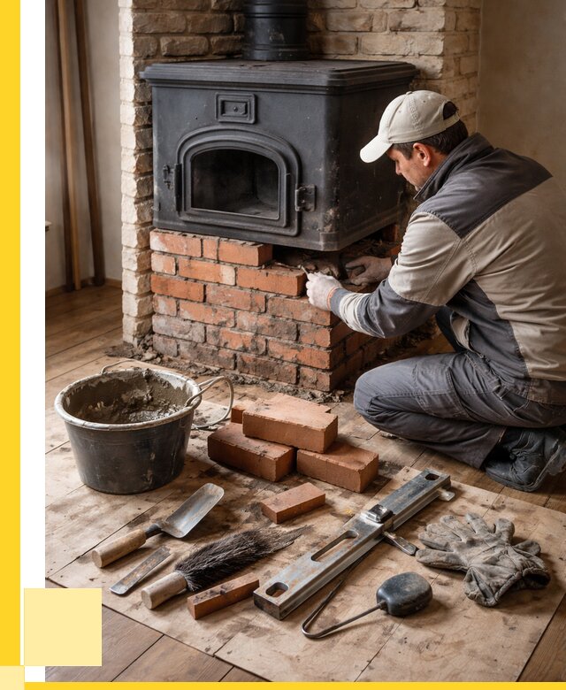 Ремонт печей в Владивостоке от 12199 р., услуги печника ЭриданВлд