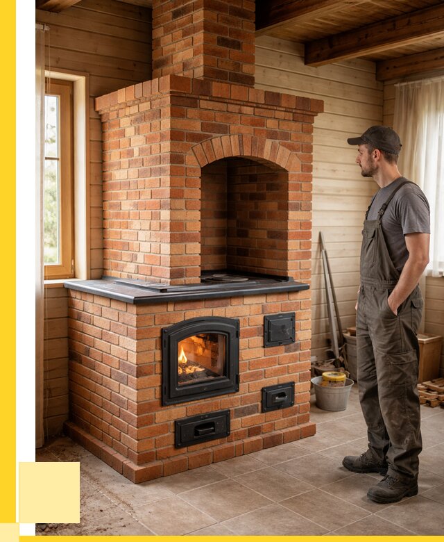 Кирпичные печи в Владивостоке: купить от 152490 р. | ЭриданВлд