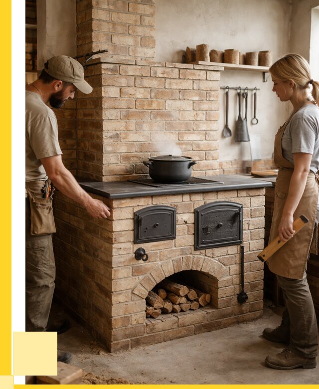 Варочно отопительные печи в Владивостоке от 91494 р. | ЭриданВлд