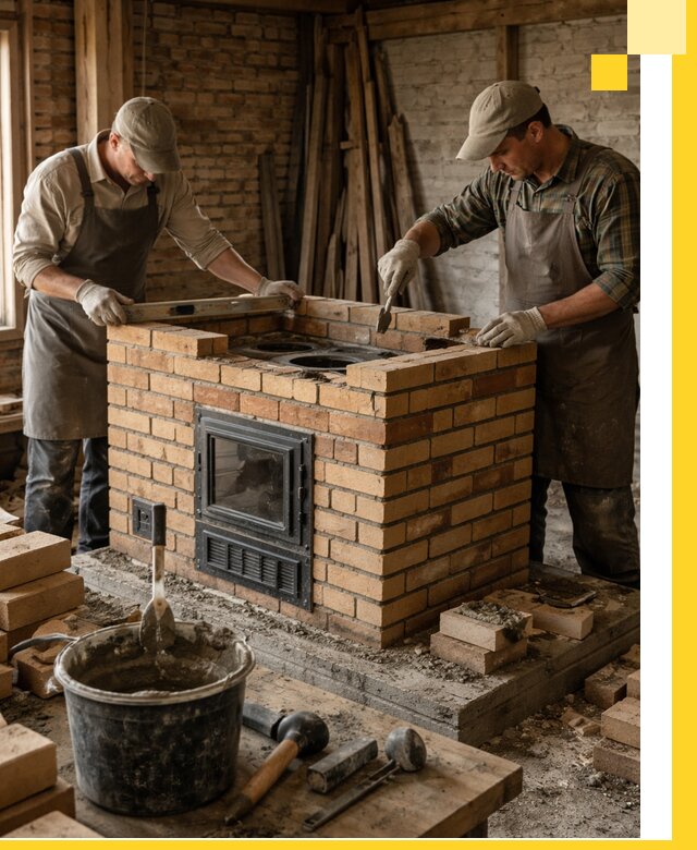 Изготовление и установка варочных печей под ключ в Владивостоке