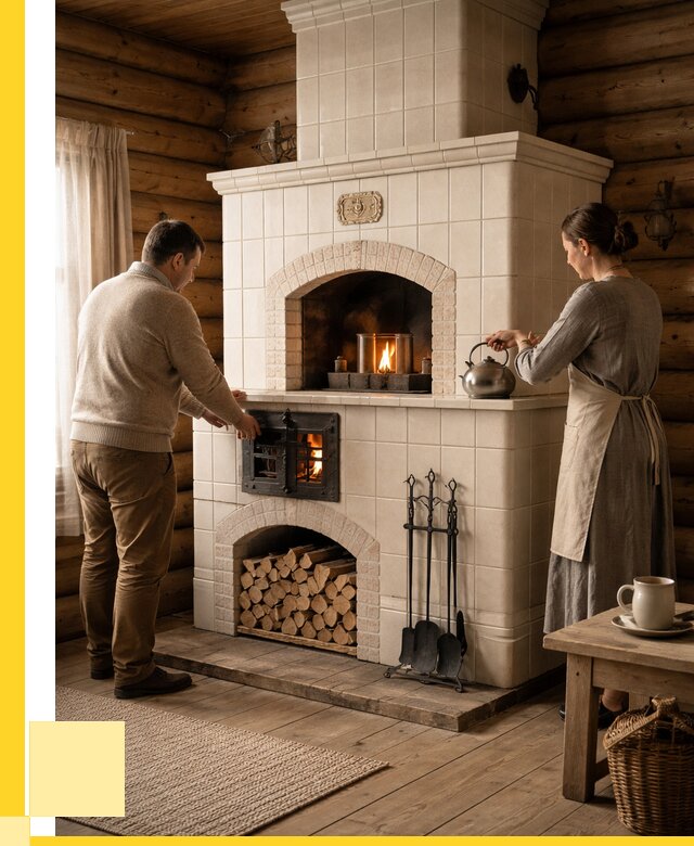 Русские печи в Владивостоке: установка от 152490 р. ЭриданВлд