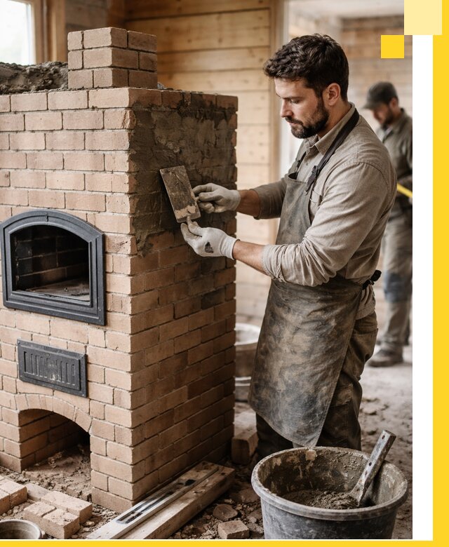 Изготовление и установка печей-шведок под ключ в Владивостоке