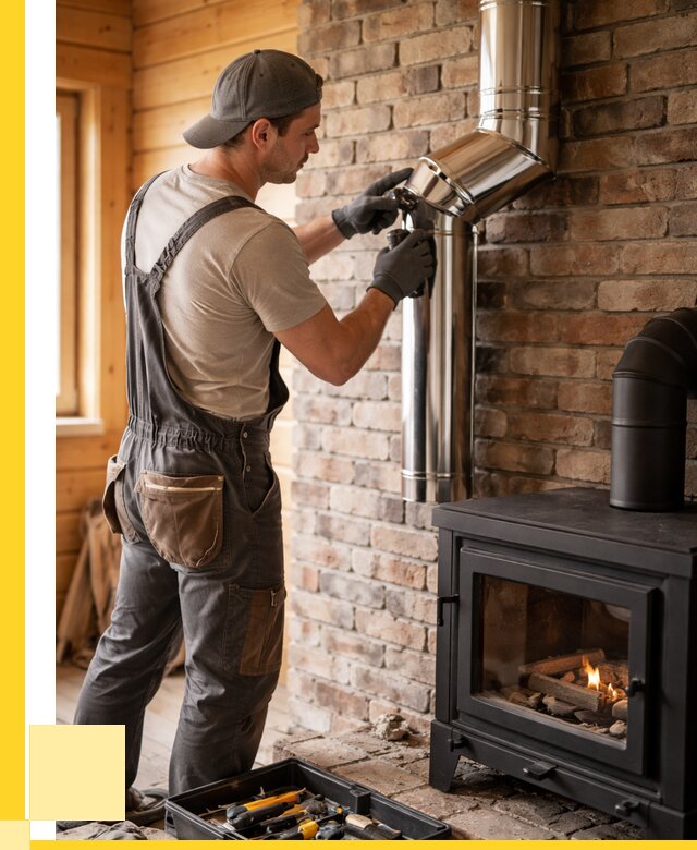 Монтаж дымоходов для печей в Владивостоке от 7625 р. | ЭриданВлд