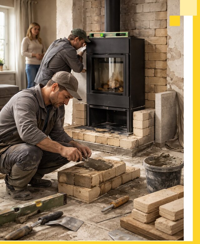 Печи и камины под ключ: проект, установка в Владивостоке