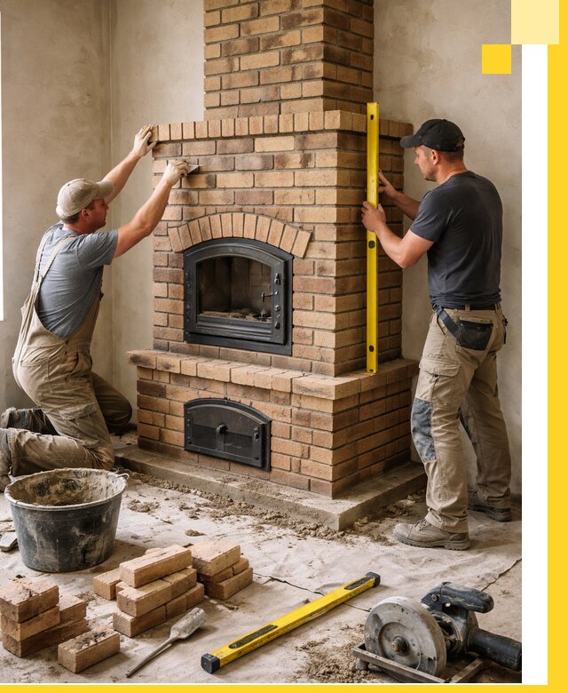 Продажа и установка печей и каминов для дома под ключ в Владивостоке