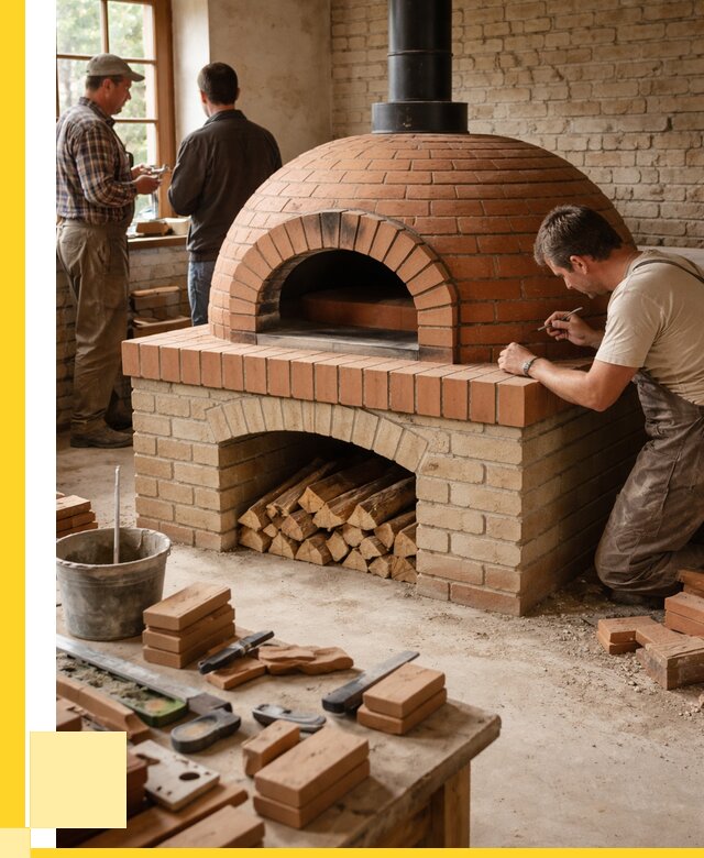 Помпейская печь дровяная для пиццы в Владивостоке | ЭриданВлд от 203320 р.