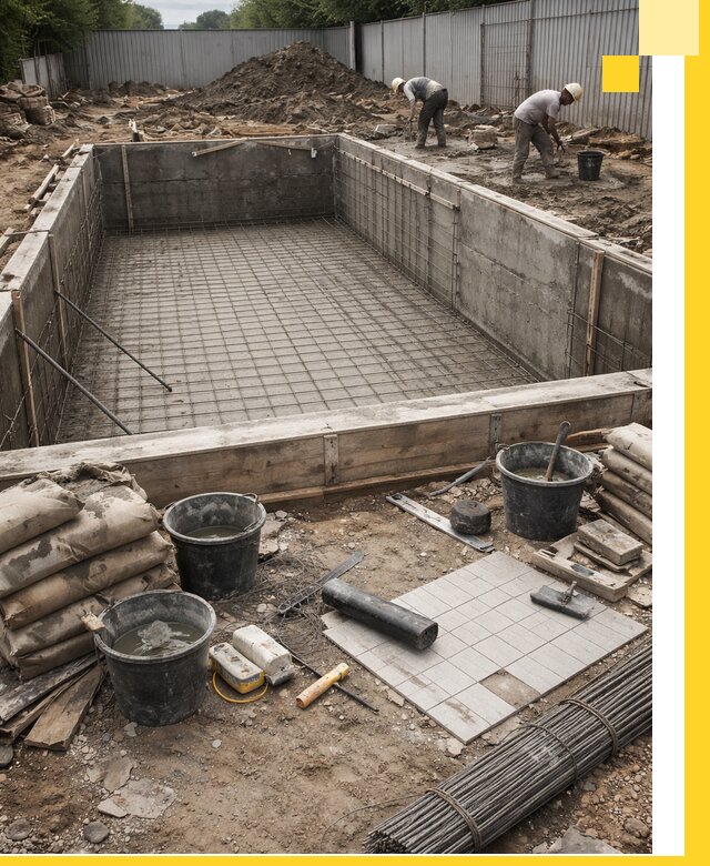 Строительство бассейнов под ключ в Владивостоке, дизайн и монтаж