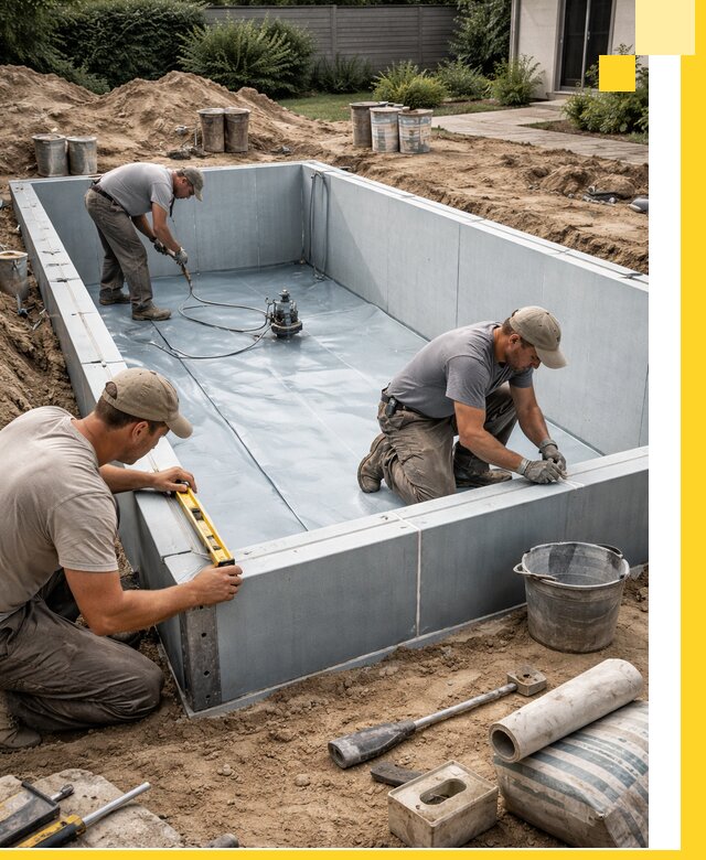 Профессиональный монтаж бассейнов под ключ в Владивостоке с гарантией