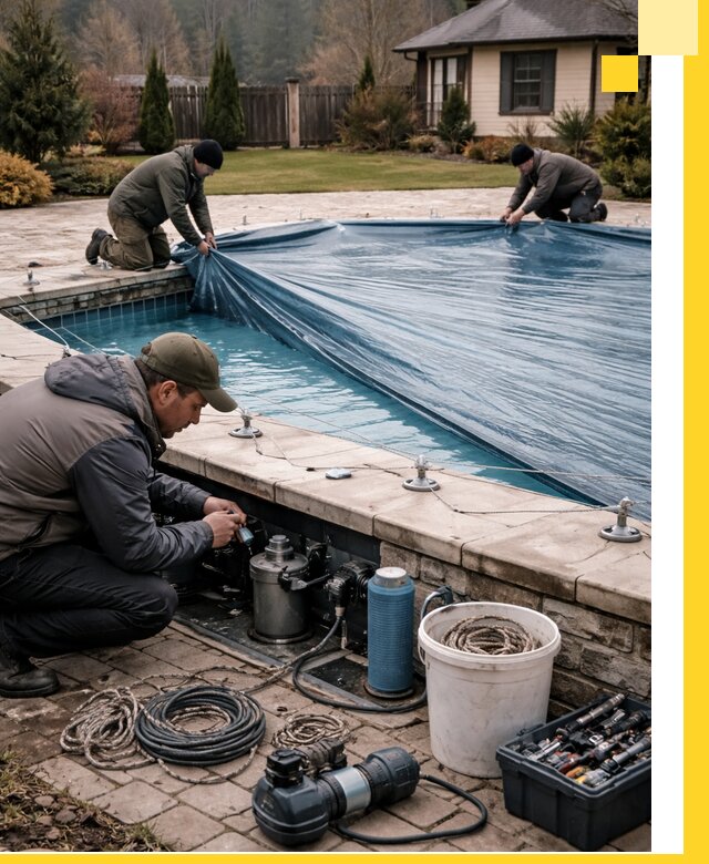 Консервация бассейнов в Владивостоке: подготовка к длительному хранению