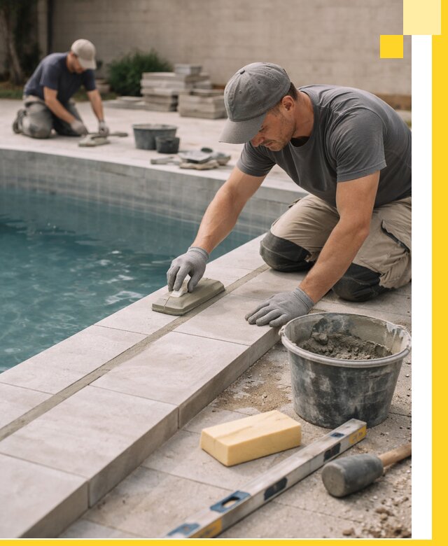 Отделка бассейнов в Владивостоке: декоративная отделка и гидроизоляция