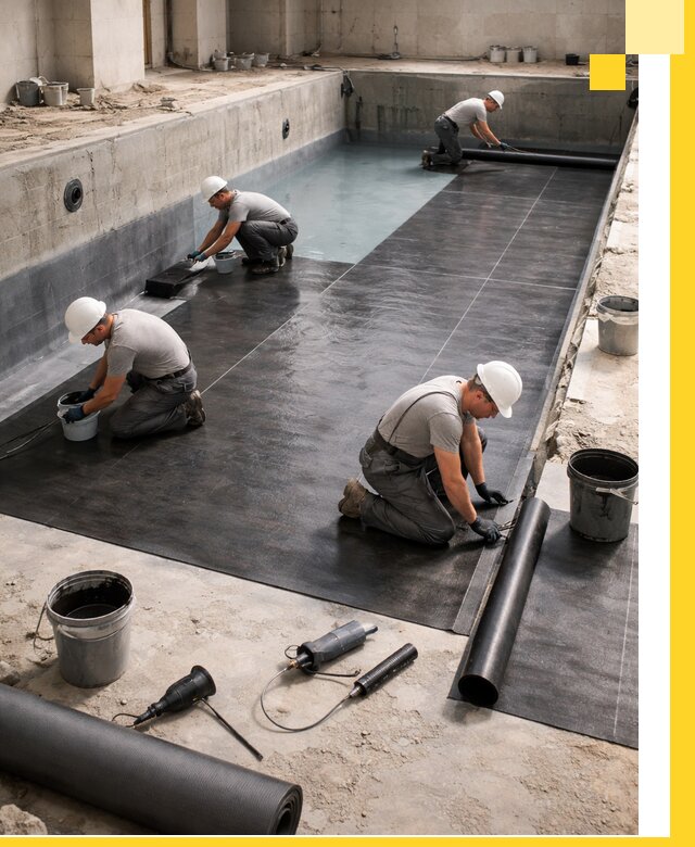 Профессиональная гидроизоляция бассейнов и чаш в Владивостоке под ключ