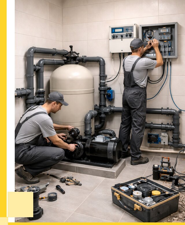 Монтаж оборудования для бассейнов в Владивостоке от 40664 р. | ЭриданВлд