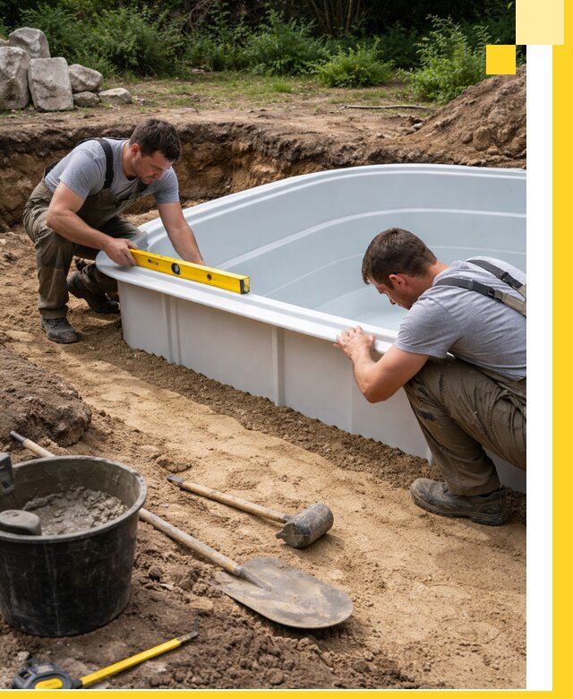 Производство и установка пластиковых бассейнов в Владивостоке под ключ