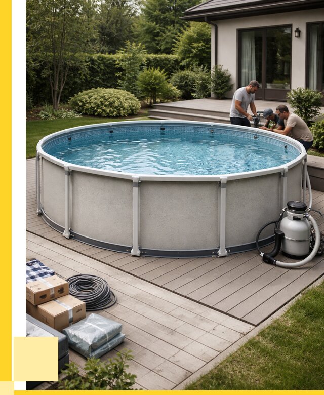 Купить каркасные бассейны в Владивостоке от 45747 р. | ЭриданВлд