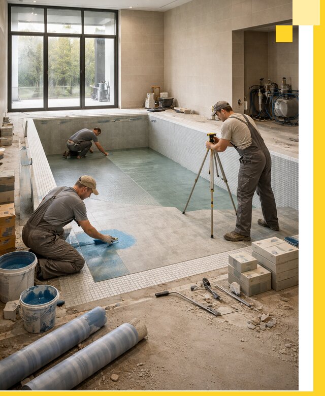 Проект и строительство закрытых бассейнов в Владивостоке под ключ