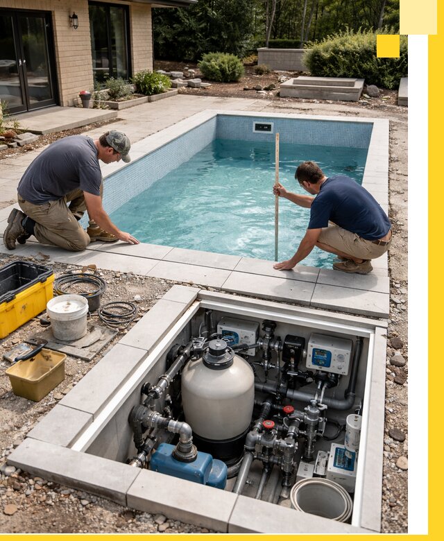 Строительство качественных домашних бассейнов под ключ в Владивостоке