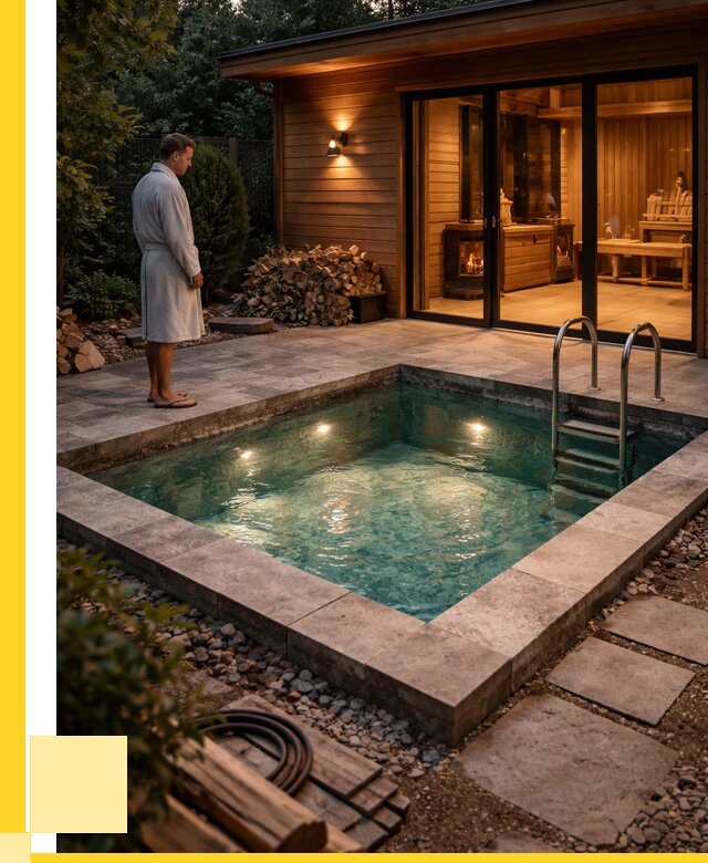 Бани с бассейном под ключ в Владивостоке от 96577 р. | ЭриданВлд