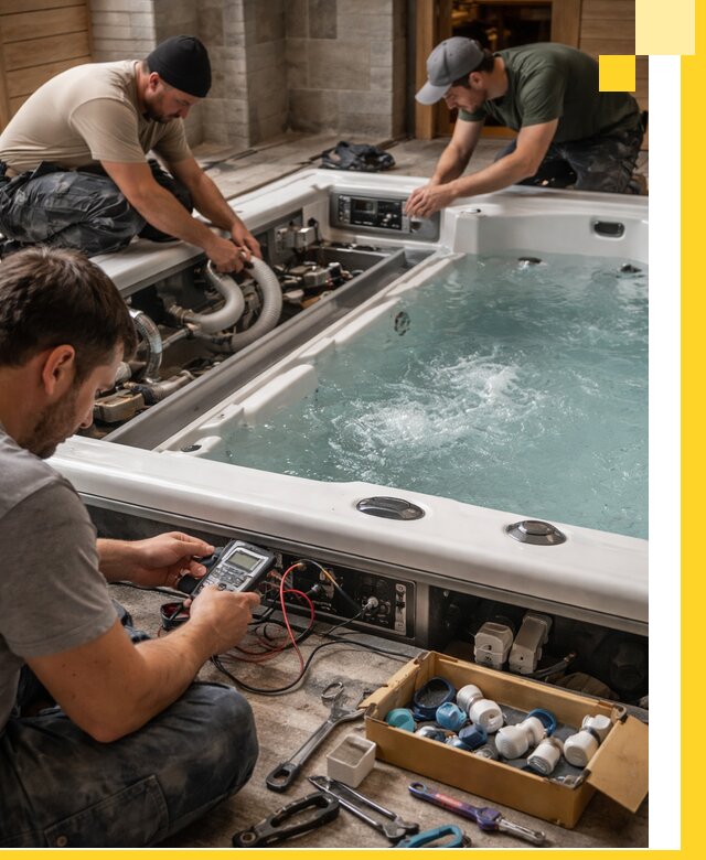 Гидромассажные бассейны под ключ в Владивостоке, дизайн и монтаж