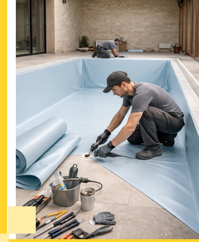 Пленка ПВХ для бассейнов в Владивостоке от 2542 р. | ЭриданВлд