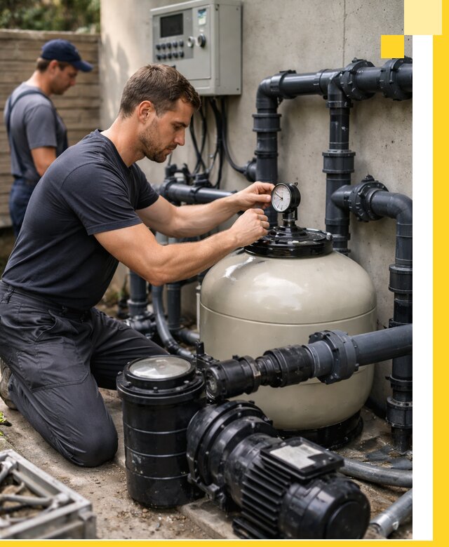 Поставка и монтаж фильтровального оборудования для бассейнов в Владивостоке