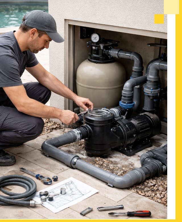 Поставка, монтаж и сервис насосов для бассейнов в Владивостоке