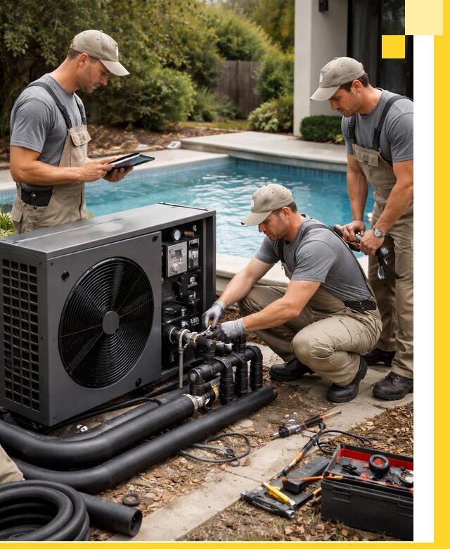 Проектирование и установка тепловых насосов для бассейнов в Владивостоке