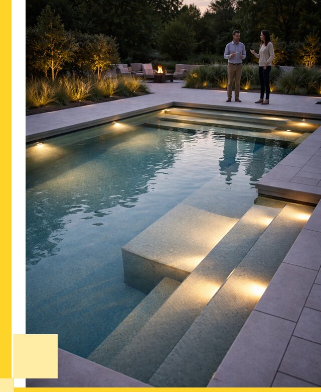 Освещение бассейнов в Владивостоке под ключ от 25415 р. | ЭриданВлд