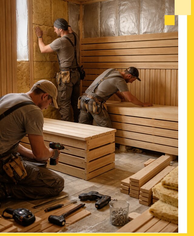 Профессиональное строительство саун под ключ в Владивостоке