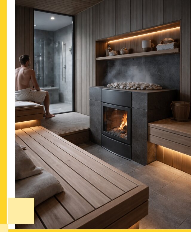 Проект сауны в частном доме в Владивостоке от 35581 р. | ЭриданВлд