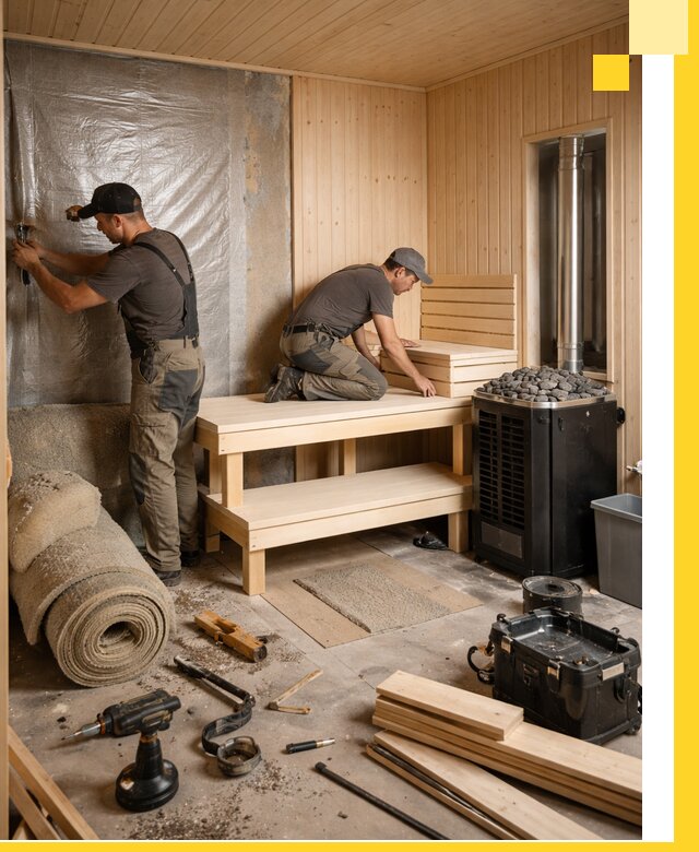 Проекты саун под ключ в Владивостоке дизайн и строительство