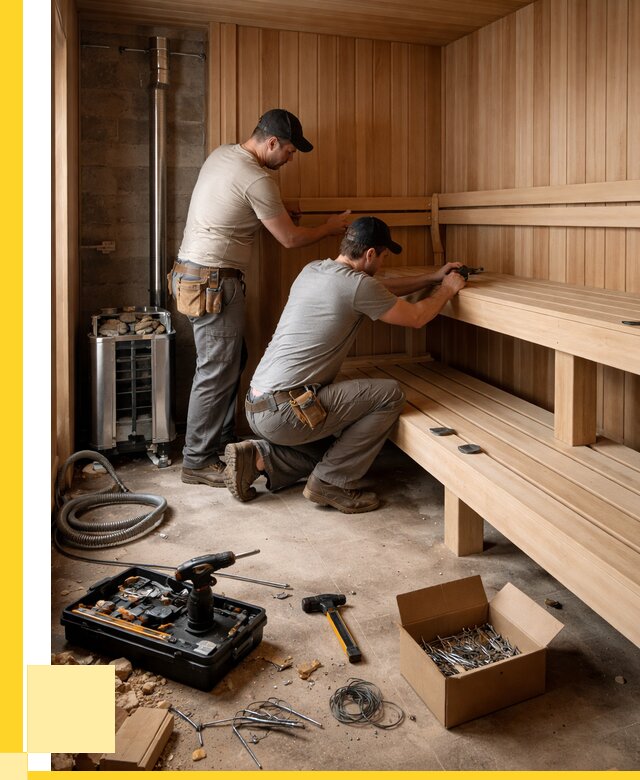 Монтаж саун под ключ в Владивостоке от 121992 р. | ЭриданВлд