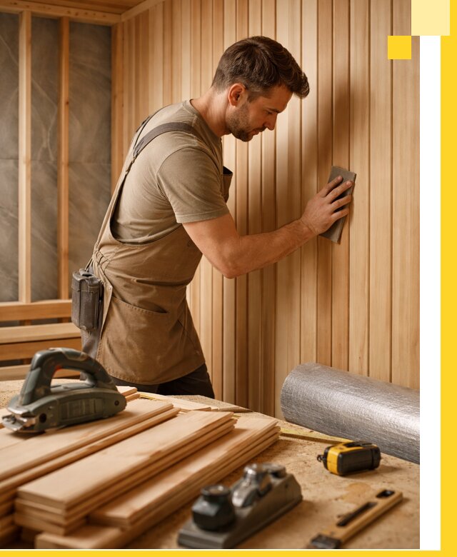 Профессиональная отделка саун и парных под ключ в Владивостоке