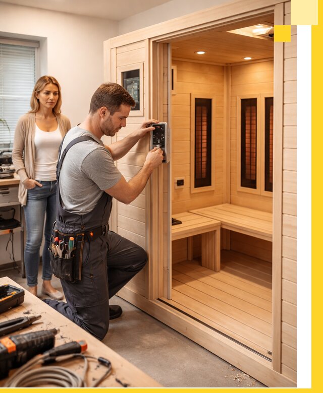 Инфракрасные сауны под ключ в Владивостоке продажа и установка