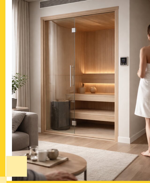 Сауна в квартире под ключ в Владивостоке от 121992 р. ЭриданВлд