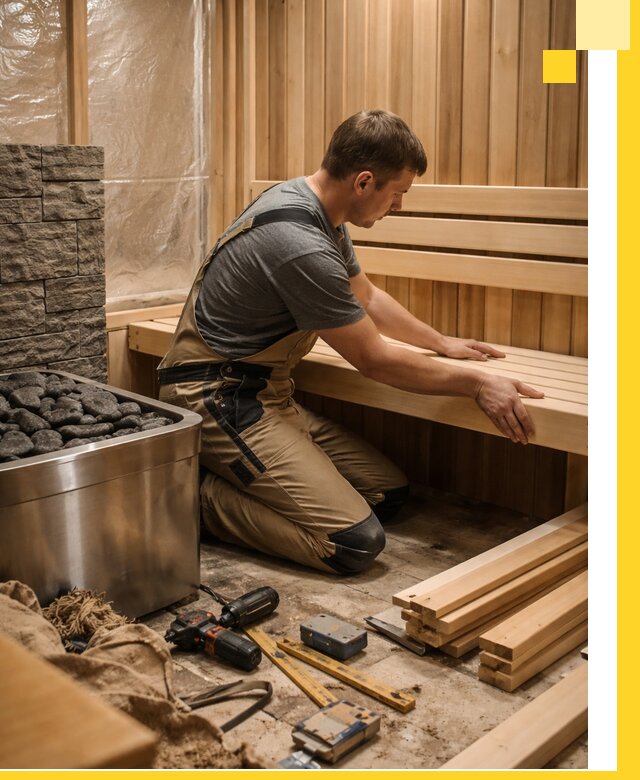 Сауны для дома под ключ с проектированием и монтажом в Владивостоке