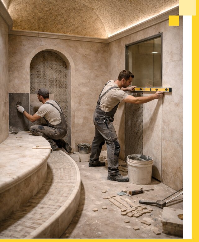 Проектирование и строительство саун с хамамом под ключ в Владивостоке