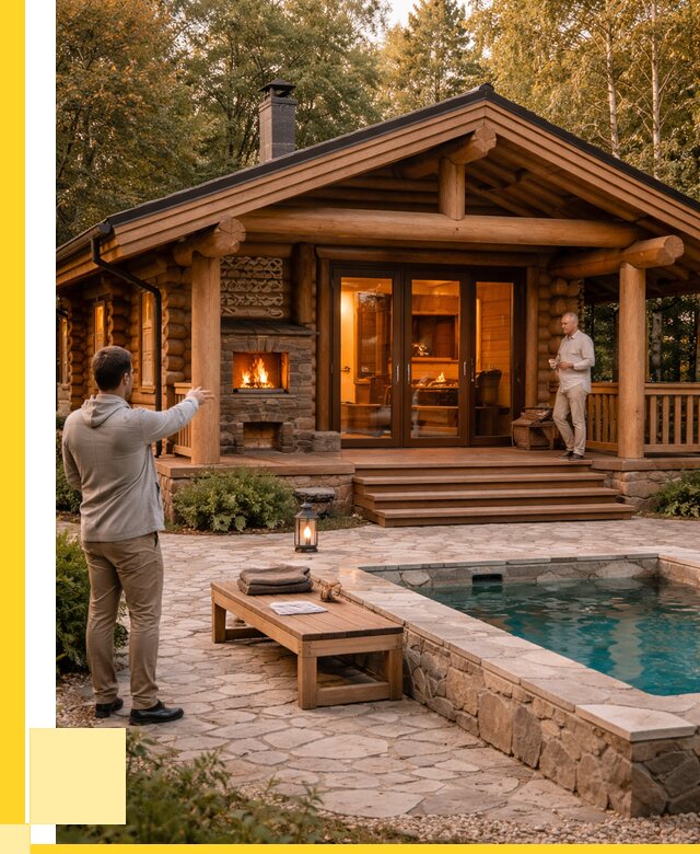 Проекты бань и хамам в Владивостоке от 25415 р. | ЭриданВлд