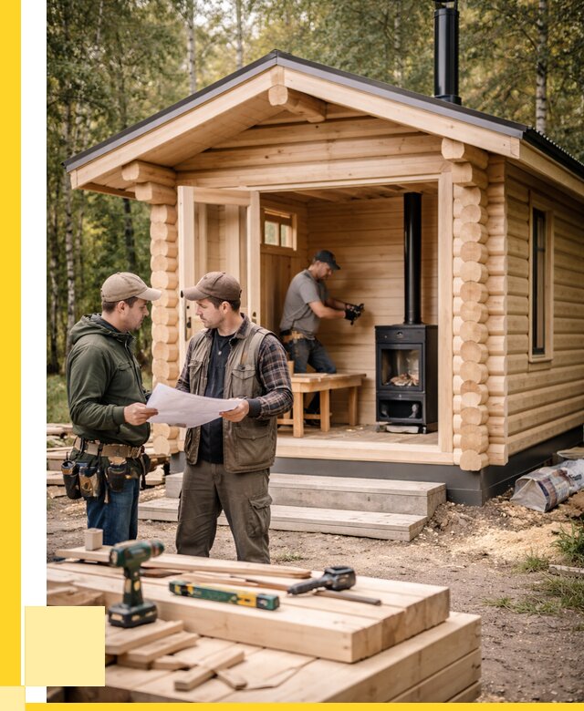 Монтаж бань под ключ в Владивостоке — от 203320 р. | ЭриданВлд