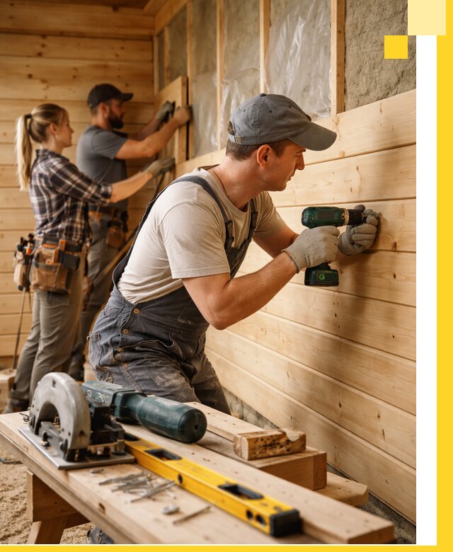 Обшивка бань под ключ в Владивостоке: отделка стен и потолков