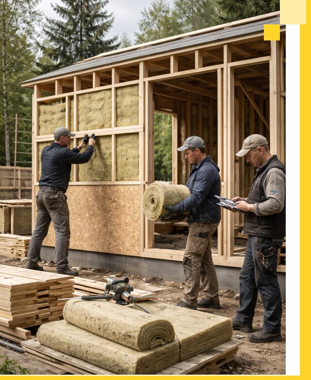 Проектирование и строительство каркасных бань в Владивостоке под ключ