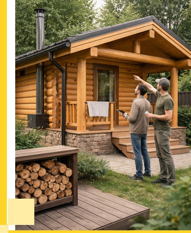 Бани для дачи под ключ в Владивостоке от 254150 р. | ЭриданВлд